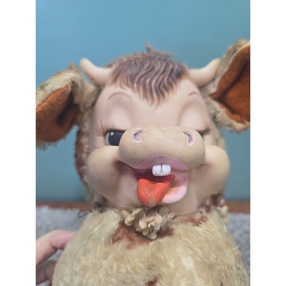 Rushton Company Vintage Rubber Face Daisy Belle Cow 1950’s (Read Description) - Picture 5 of 16